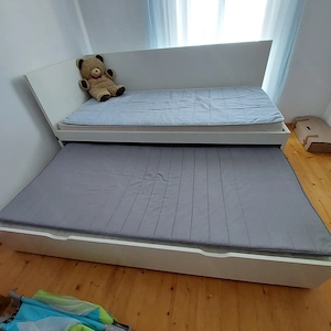 Gästebett - ausziehbar auf ein Doppelbett - in gutem Zustand zu verschenken  Bild 5