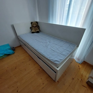 Gästebett - ausziehbar auf ein Doppelbett - in gutem Zustand zu verschenken  Bild 2