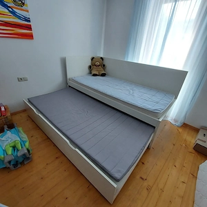 Gästebett - ausziehbar auf ein Doppelbett - in gutem Zustand zu verschenken  Bild 4