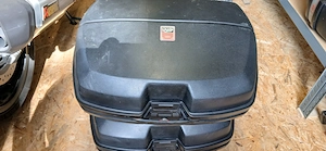 Givi Kofferset mit Halter Honda Transalp 600 Bild 4