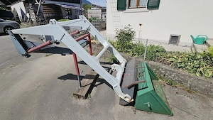 Frontlader + Konsole Steyr 540 Bild 2