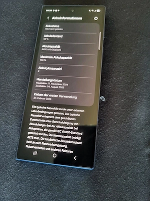 Samsung Z Fold 6 (256 GB blau) wie neu! Bild 3