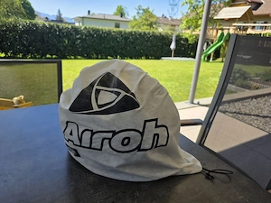 Airoh Klapphelm schwarz Größe L | Sonnenvisier | sehr guter Zustand + Nierengurt