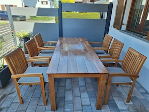Gartenmöbel aus Plantagen-Teak