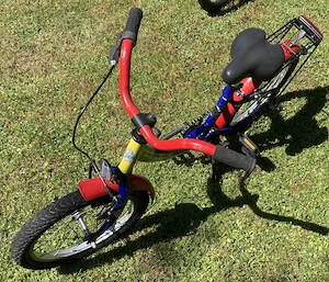Kinderfahrrad 16   mehrfarbig Bild 4