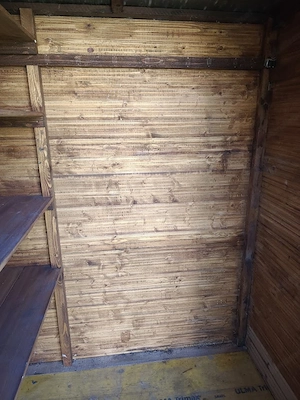 **RESERVIERT**  Gartenhaus Gerätehaus Gartenschuppen Holzhaus 152 x 111 cm Bild 6