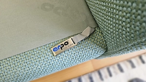 Design-Couch erpo   hochwertig, kaum genutzt, mintgrün türkis Bild 3