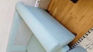 Design-Couch erpo   hochwertig, kaum genutzt, mintgrün türkis Bild 5