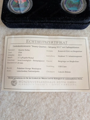 Münzsatz.  Bild 2