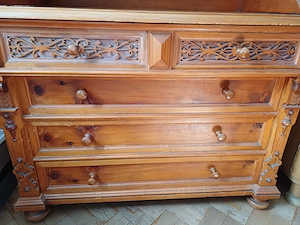 Kommode Vollholz Bild 4
