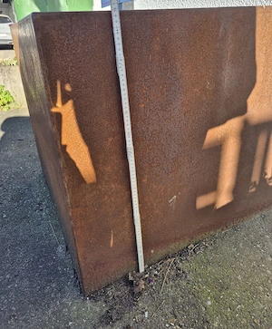 Pflanzkasten aus Metall (Rostlook) Bild 6
