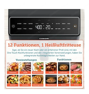 Cosori Dual Blaze 6.4-Litre Smart Air Fryer Bild 5