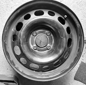 Stahlfelgen, für Citroen C4 m. Luftdrucksensor