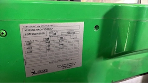 Stapler Cesab Drago 500 Bild 9