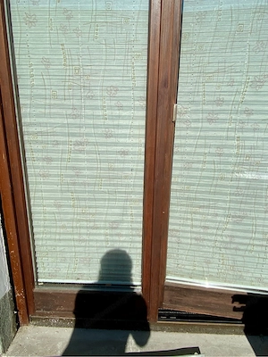 Balkon- oder Terrassentür doppelflügig Bild 4