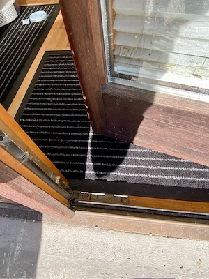 Balkon- oder Terrassentür doppelflügig Bild 5