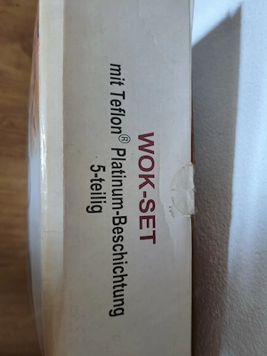Edelstahl Wokpfanne  Bild 2