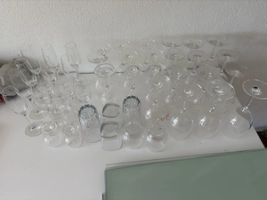 Gläßer verschiedenster art