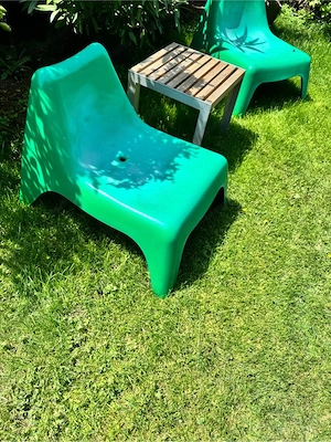 Gartenstühle 2 Stk ohne Tisch Bild 2