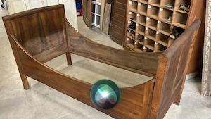 Bidermeier Betten - 2 Stück 