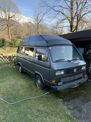 Wohnmobil VW T3 zum Restaurieren oder Ersatzteillager