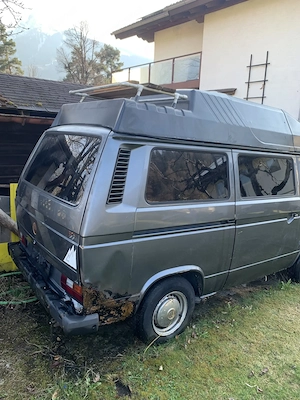 Wohnmobil VW T3 zum Restaurieren oder Ersatzteillager Bild 2