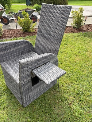Gartenstuhl mit Liegefunktion Bild 3