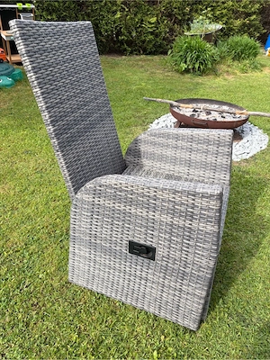 Gartenstuhl mit Liegefunktion Bild 4