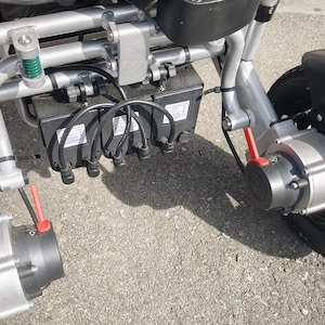 Elektrorollstuhl FER-600   faltbar, leicht, mit 3 Akkus (Top Zustand) Bild 3