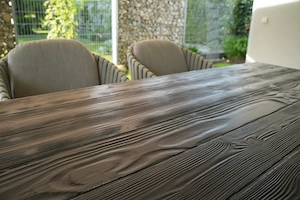 Gartentisch massiv aus Metall in top Zustand Bild 4