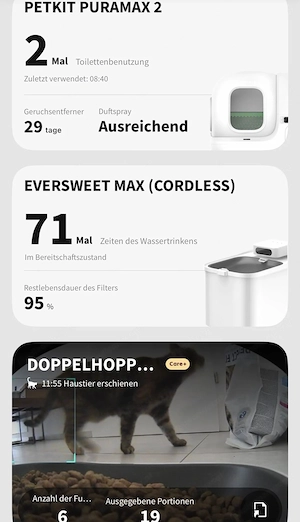 Komplettes Katzen-Set: Voll Automatische Katzenklo, Futterautomat + Wasserspender Bild 4