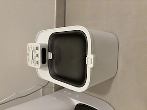 Komplettes Katzen-Set: Voll Automatische Katzenklo, Futterautomat + Wasserspender Bild 2