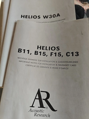 AR Acoustic Research Helios Boxen Set Bild 2