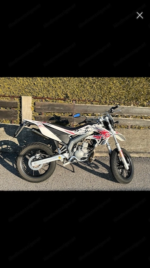 Derbi Moped Weiß, Rot  Bild 2