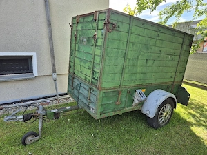 anhänger  mit bremse