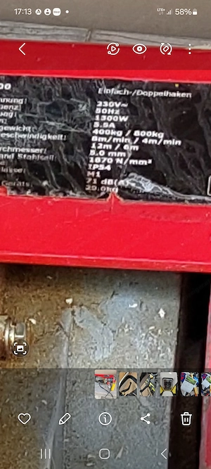 Seilzug - Elektrisch Bild 2