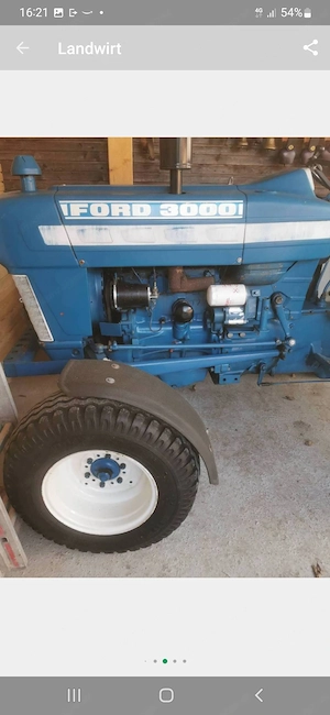 Traktor Ford 3000 Bild 4