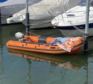 Pischel Bolero Hartschalenschlauchboot-Schiff-Boot-Motorboot-Honda
