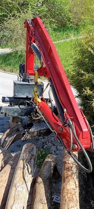 Kran Atlas Forst Kran Dreipunkt  Bild 5