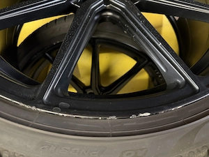 Vossen Alufelgen 22 Zoll schwarz. Bild 4