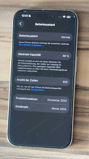 Iphone 15 Pro Titan Weiß Bild 2