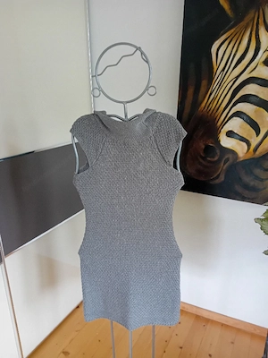 Strickkeid silbergrau  Bild 3