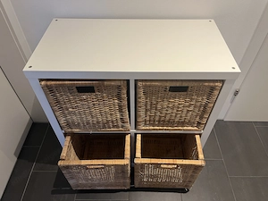 IKEA KALLAX Regal mit 4 Körben Bild 3