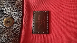 LOUIS VUITTON Bloomsbury Leder Umhängetasche Bild 4
