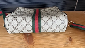 Gucci Ophidia Segeltuch Umhängetasche Vintage Bild 2
