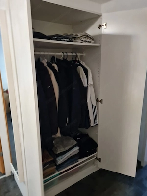 IKEA PAX Schrank (150x201) inkl. Spiegel & Inneneinrichtung Bild 3