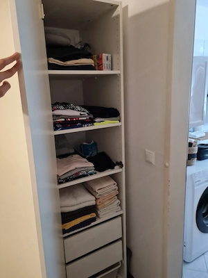 IKEA PAX Schrank (150x201) inkl. Spiegel & Inneneinrichtung Bild 4