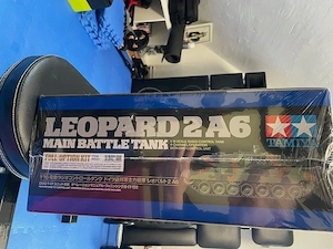 Tamiya 1:16 RC Leopard 2 A6 Full Option Panzer Bausatz- NEU OVP Bild 5