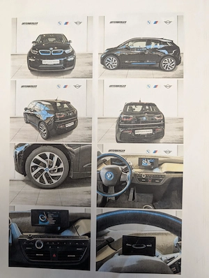 BMW I3 mit elektrischem Dreh- Schwenksitz für Beifahrer mit Handycap.  Bild 9