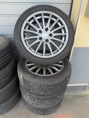 Borbet Alufelgen mit 225 45 17 Sommerreifen Bild 5